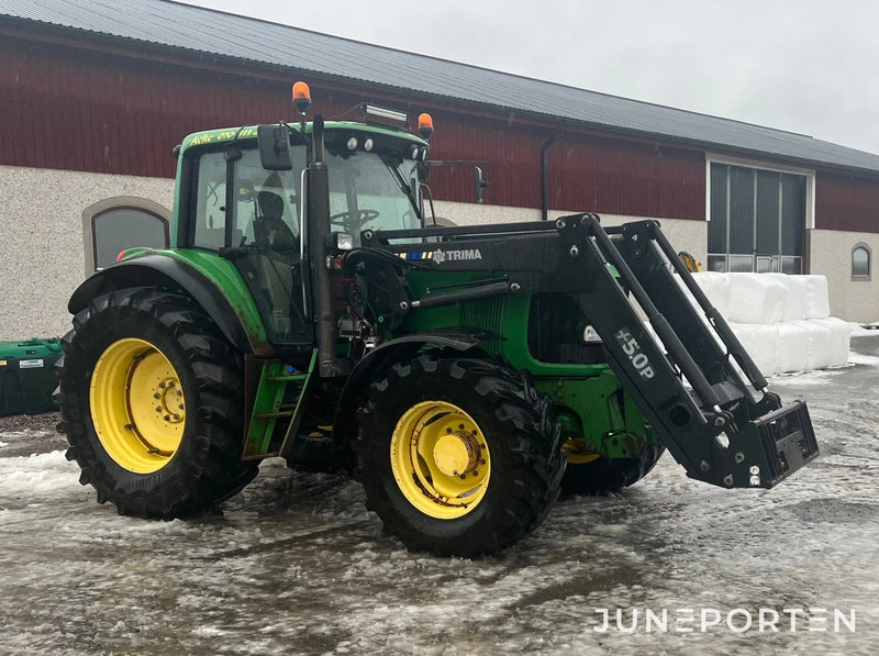 John Deere 6820 med lastare