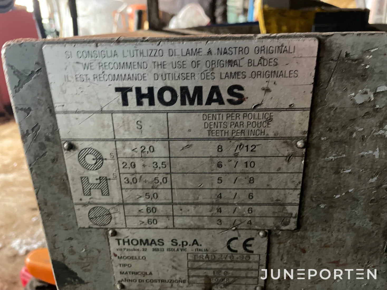 Kallsåg Thomas Trad 270