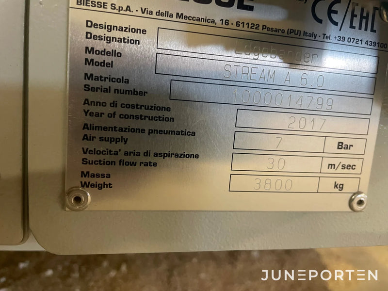 Kantlistmaskin Biesse