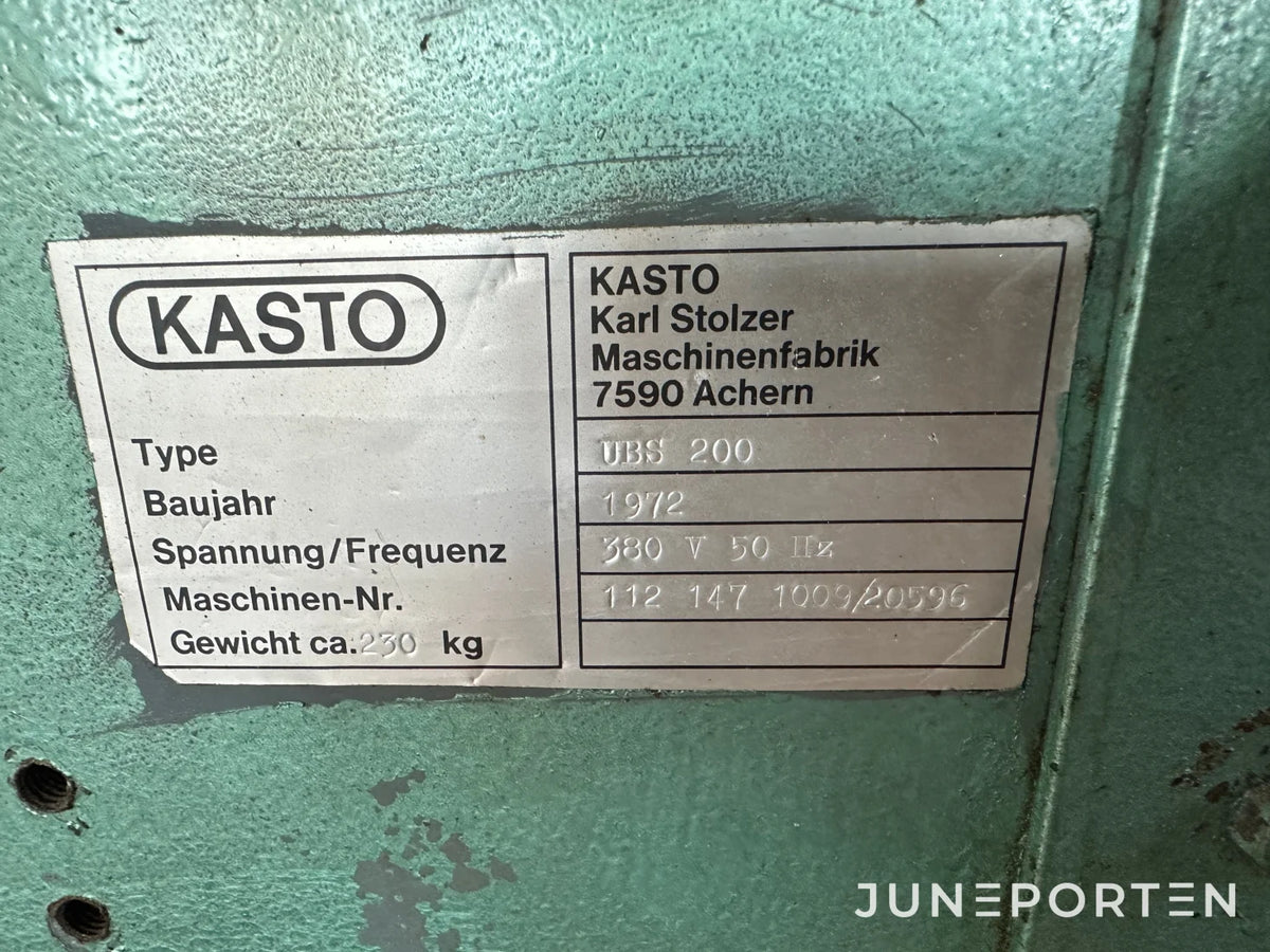 Kantsåg Kasto UBS 200