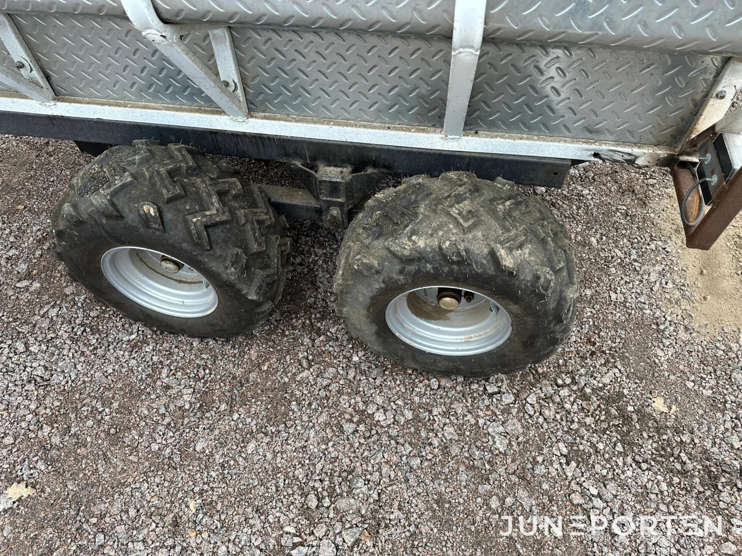 ATV Vagn Kellfri med tipp