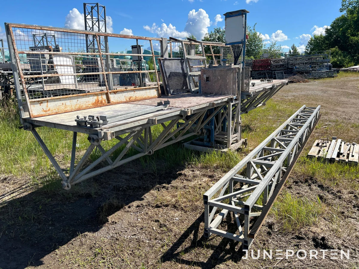 Klätterplattform Hunnebeck MSM 1000 Statisk
