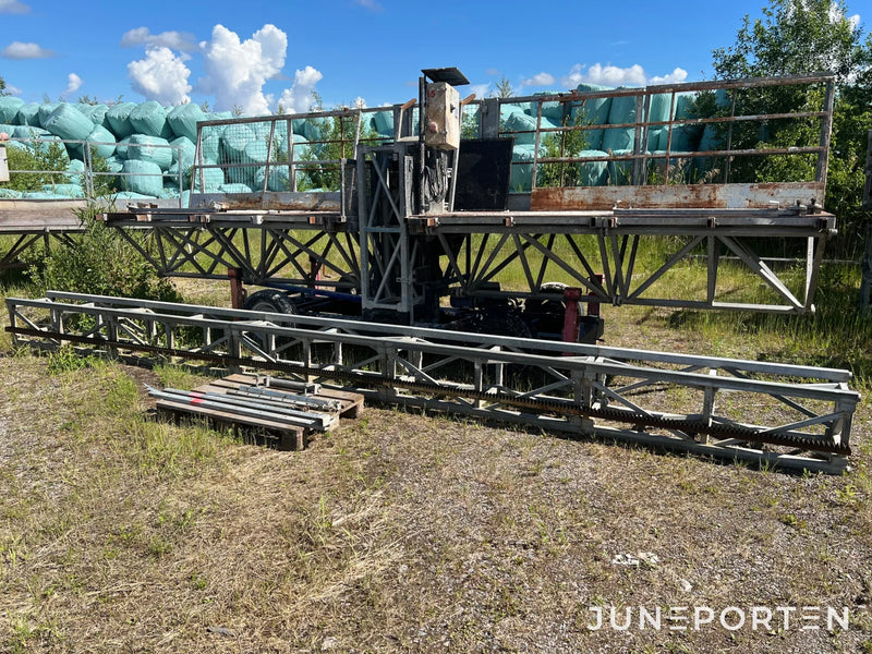 Klätterplattform Hunnebeck MSM 1000 med hjul