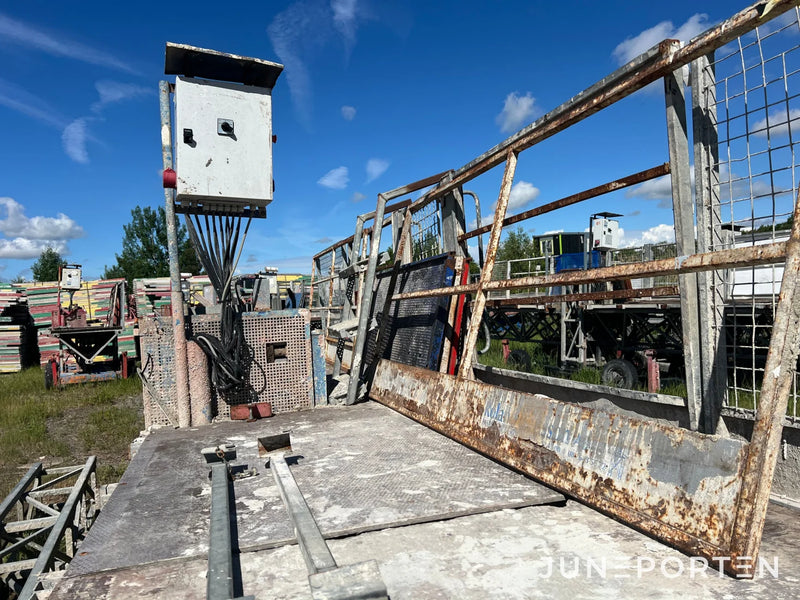 Klätterplattform Hunnebeck MSM 1000 Statisk