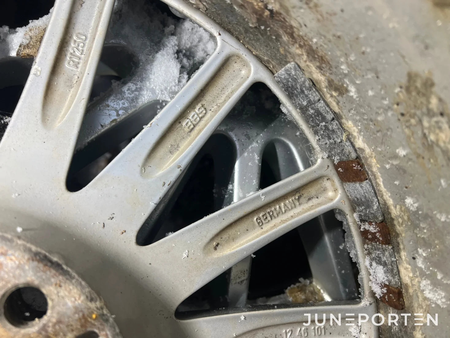 Kompletta Vinterhjul BBS Audi med dubb
