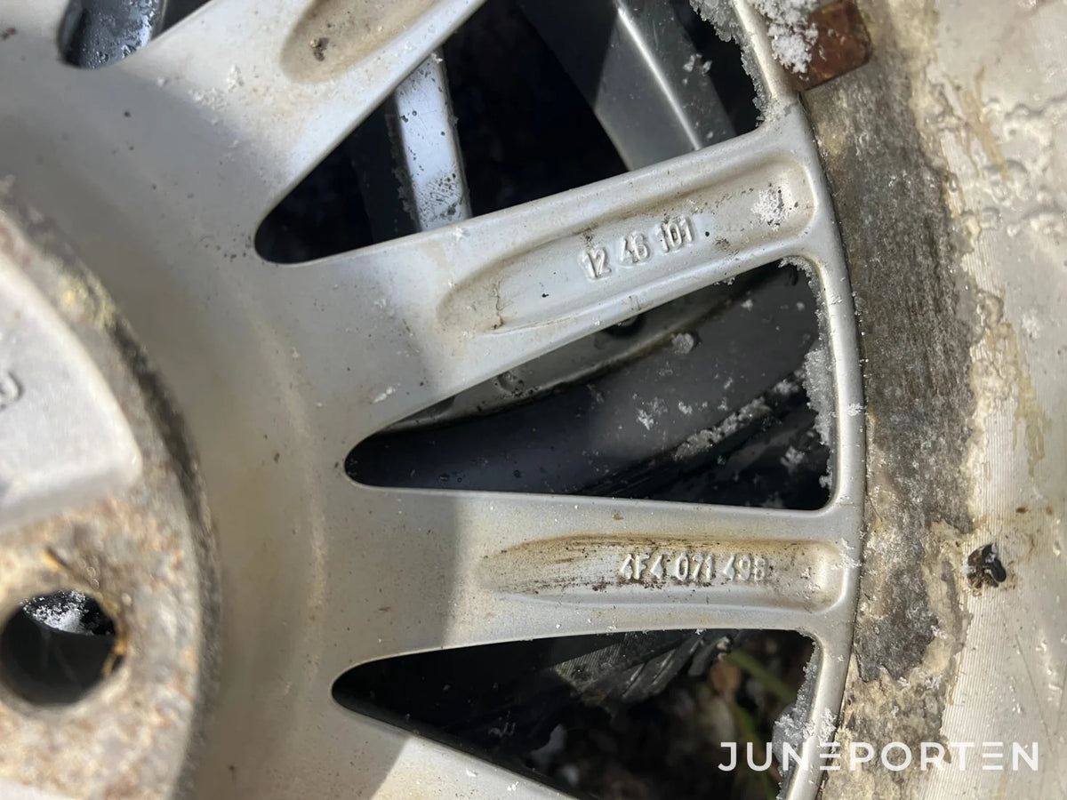 Kompletta Vinterhjul BBS Audi med dubb