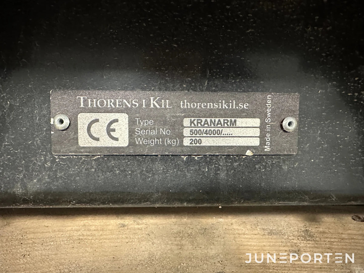 Kranarm Thorens 3,7 m