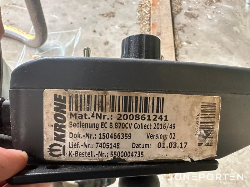 Slåtterkross Krone EasyCut B870 CV Collect