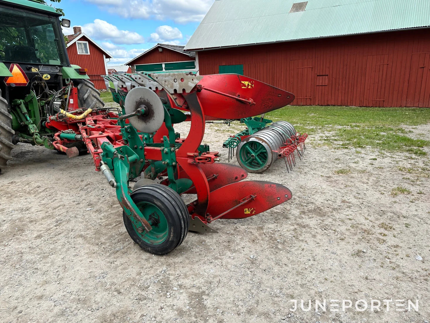 Växelplog 4 skärig med tiltpackare Kverneland ES 80