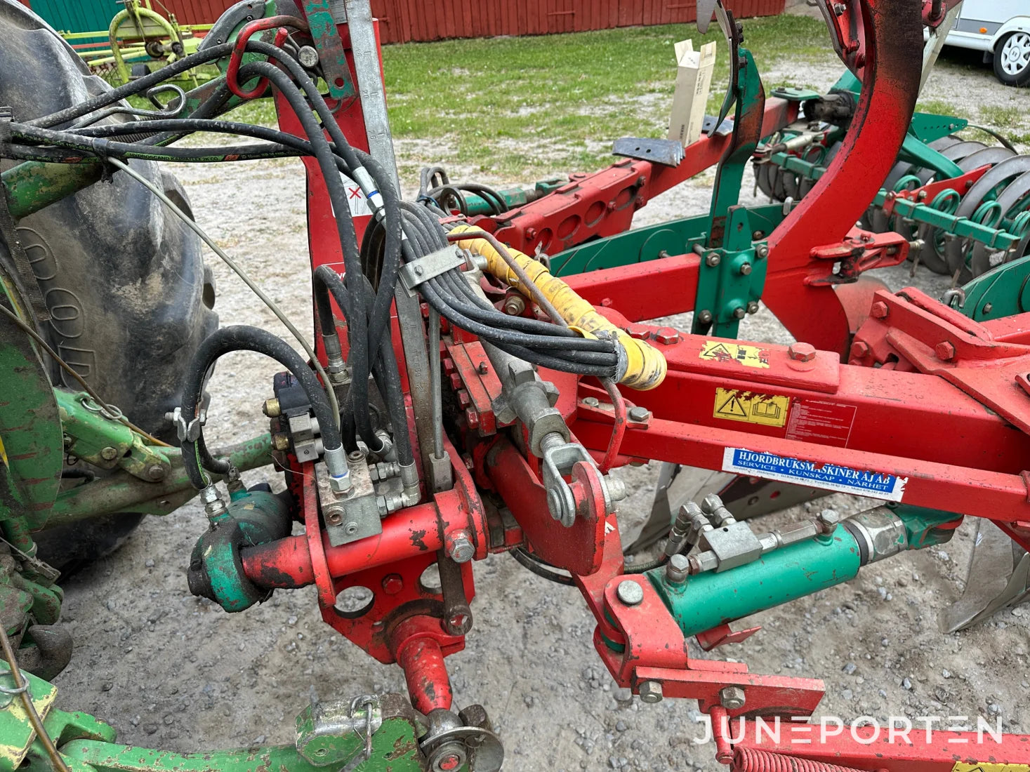 Växelplog 4 skärig med tiltpackare Kverneland ES 80