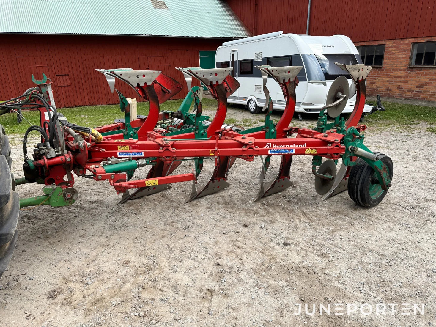 Växelplog 4 skärig med tiltpackare Kverneland ES 80