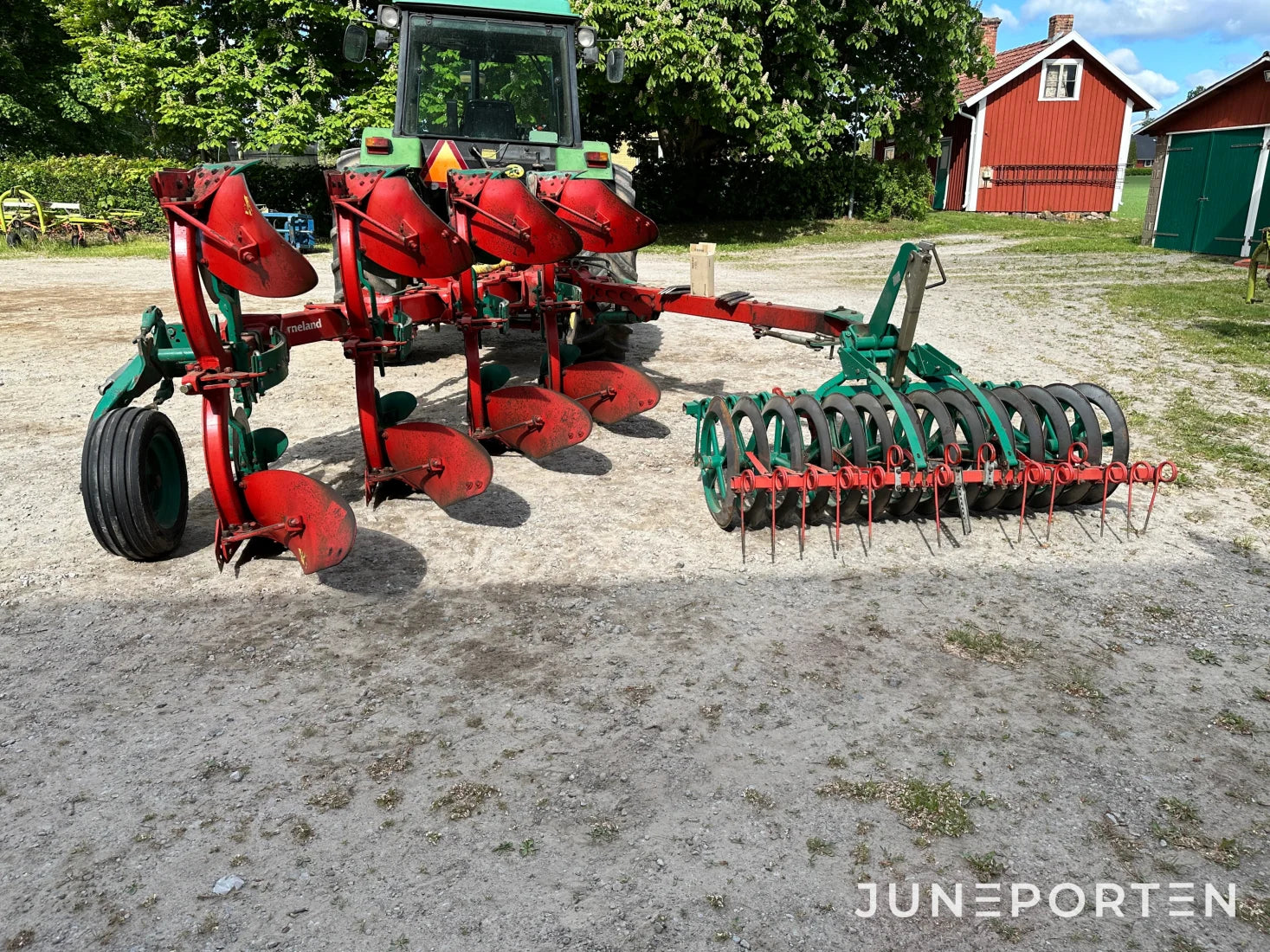 Växelplog 4 skärig med tiltpackare Kverneland ES 80
