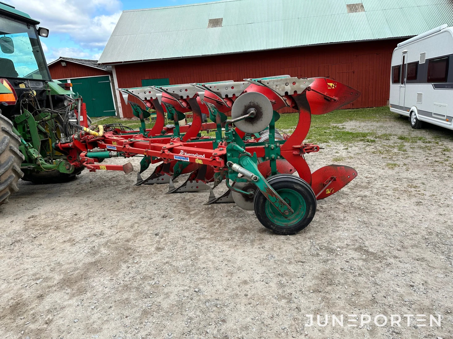 Växelplog 4 skärig med tiltpackare Kverneland ES 80