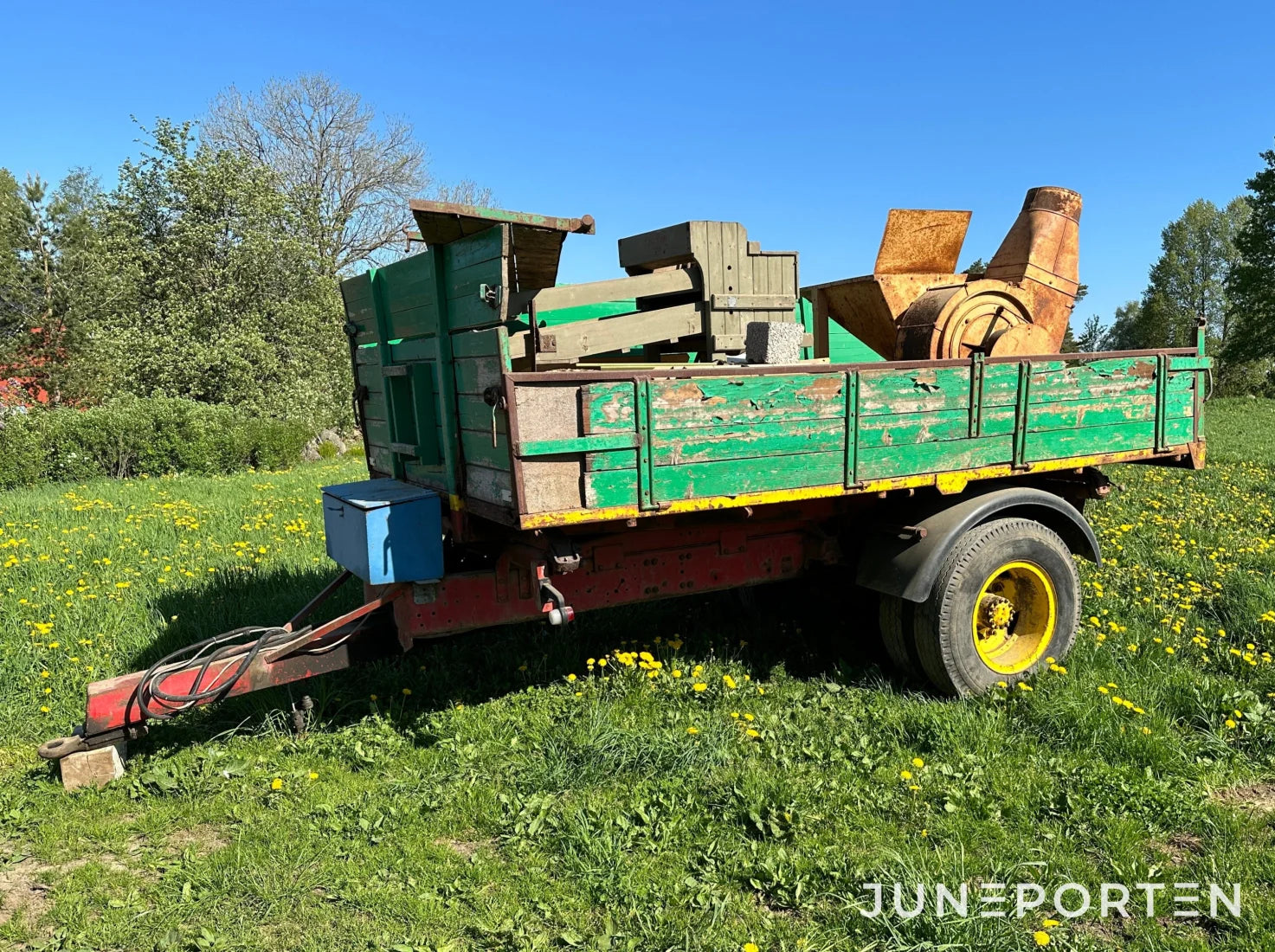 Lastbilsvagn Volvo för traktor