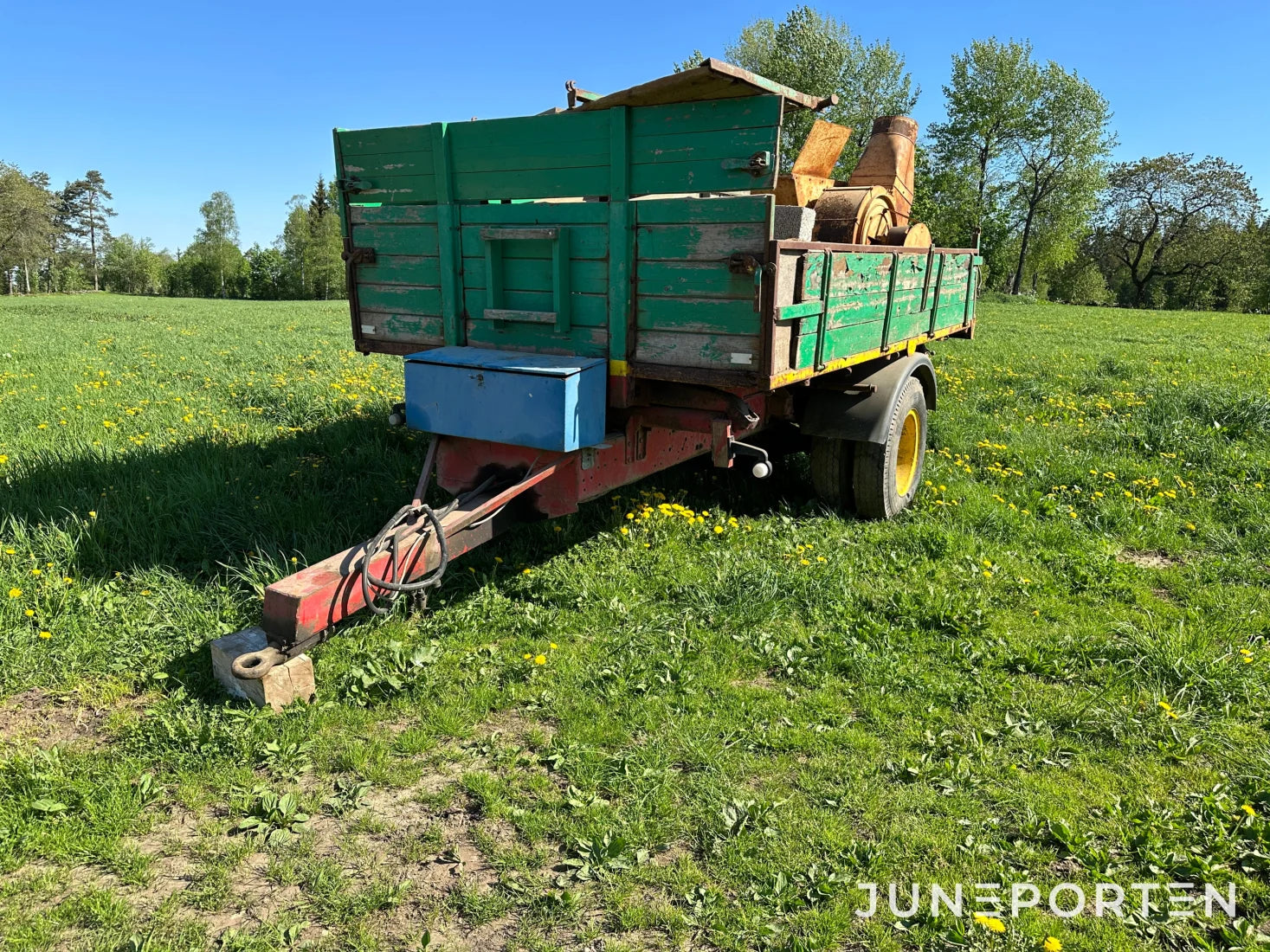 Lastbilsvagn Volvo för traktor