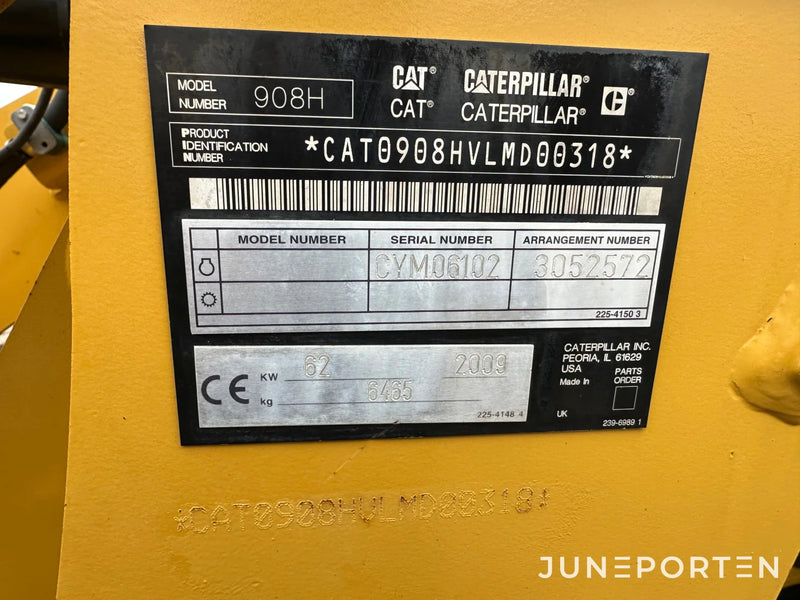 Lastmaskin Caterpillar 908H