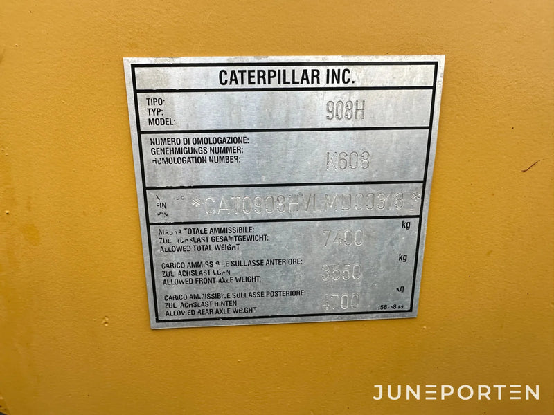 Lastmaskin Caterpillar 908H
