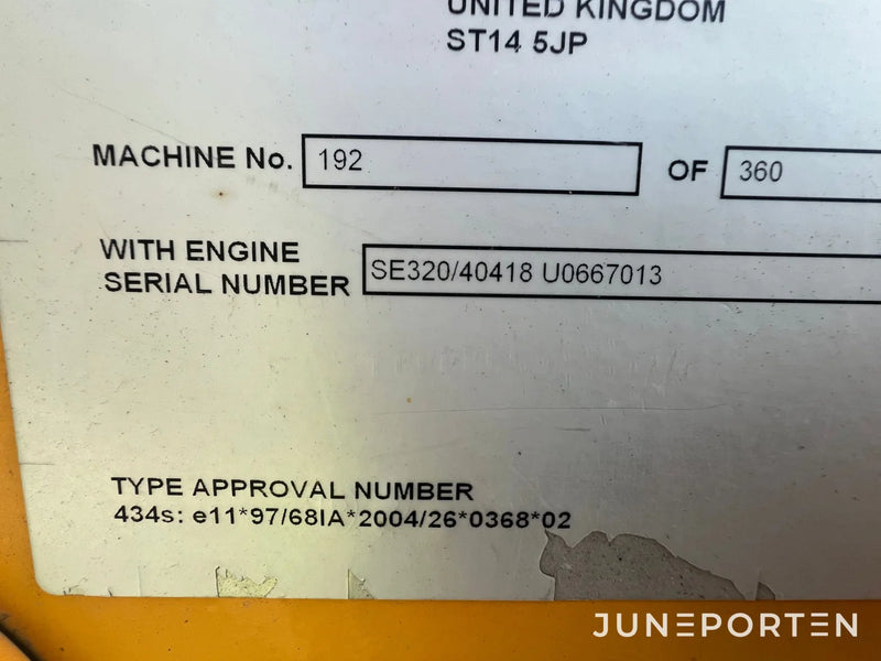 Lastmaskin JCB 412K