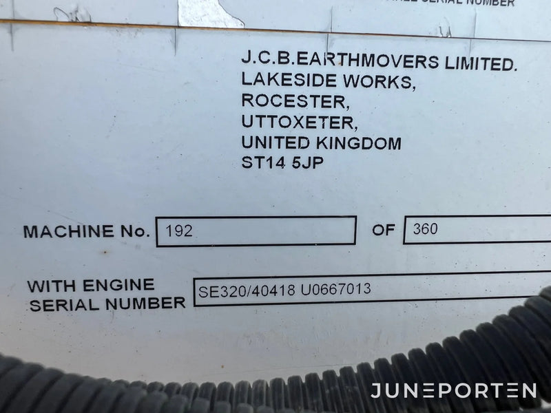 Lastmaskin JCB 412K