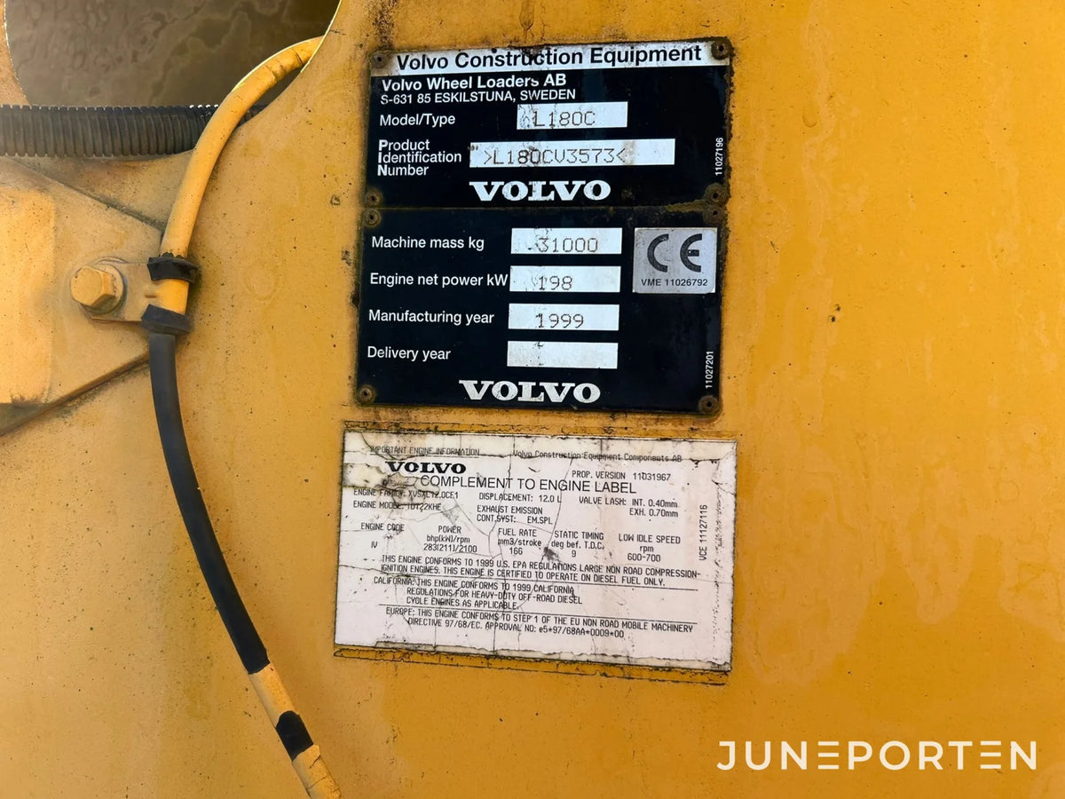 Lastmaskin Volvo L180 C