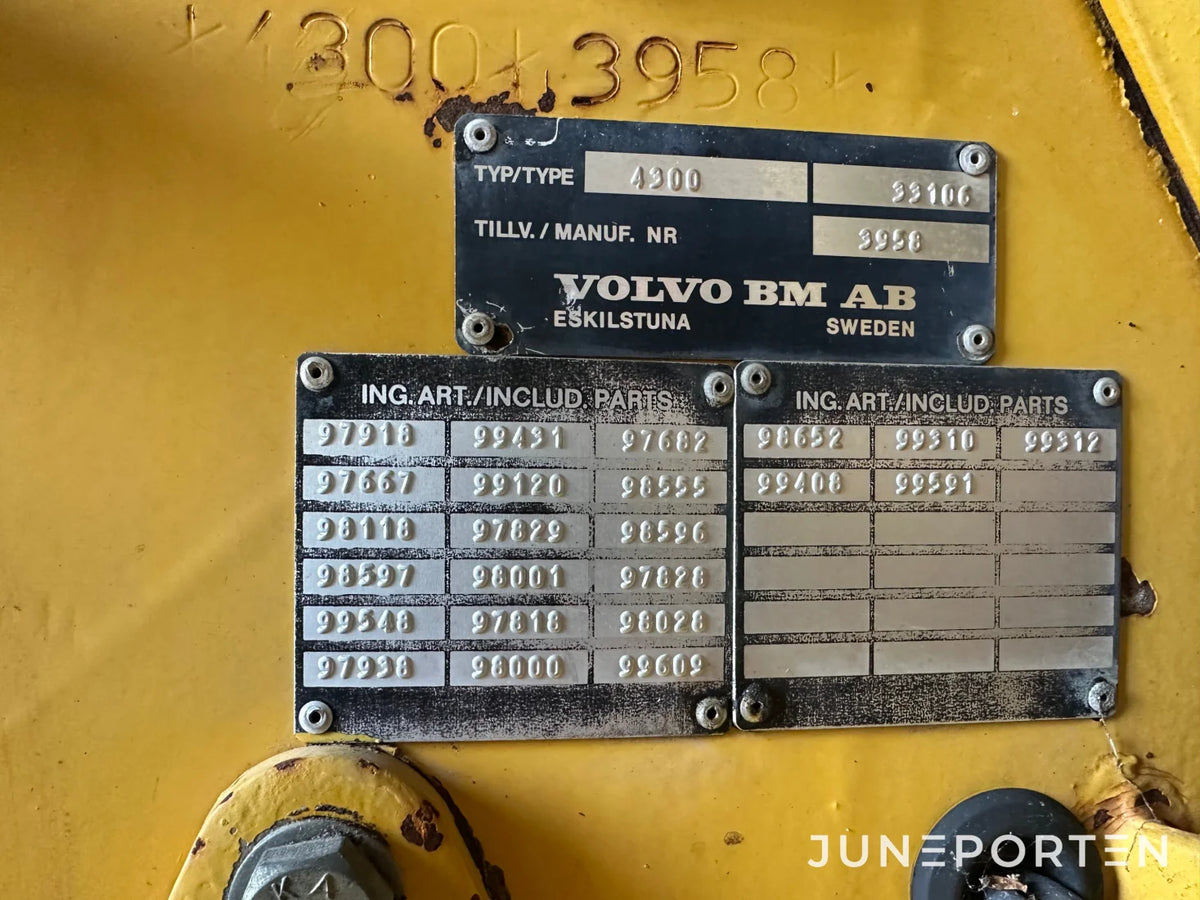 Lastmaskin Volvo BM 4300