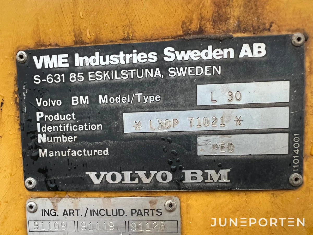 Lastmaskin Volvo L 30