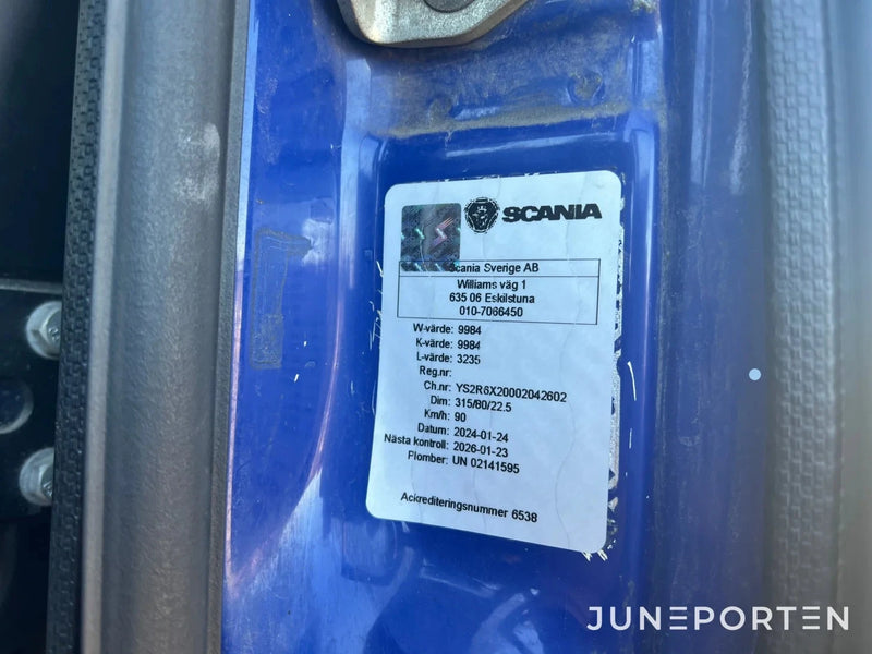 Lastväxlare Scania R560