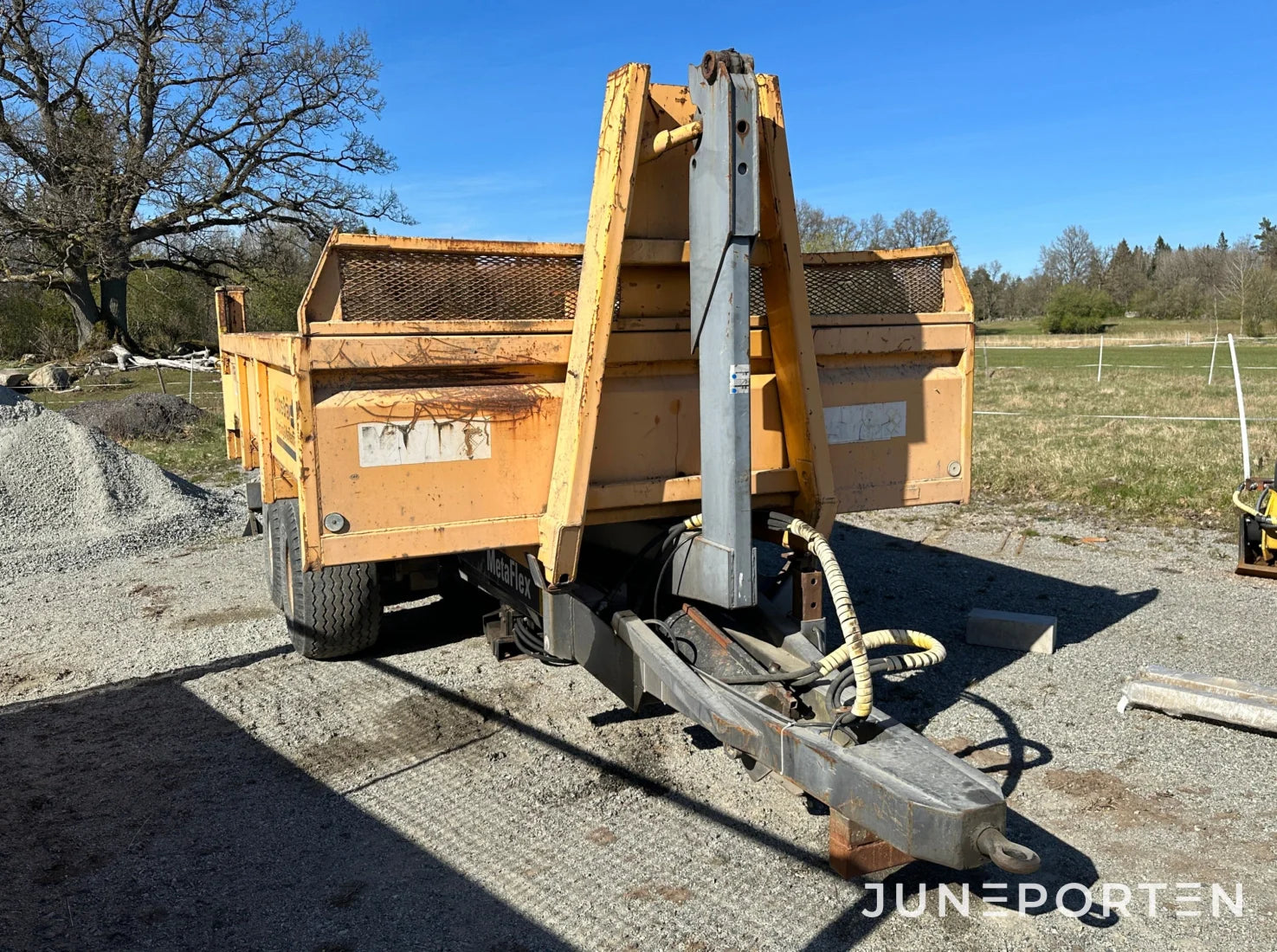 Lastväxlarvagn Metsjö Metaflex 14 ton