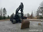 Hjulgrävare Liebherr 914 med vagn Randex XD 85