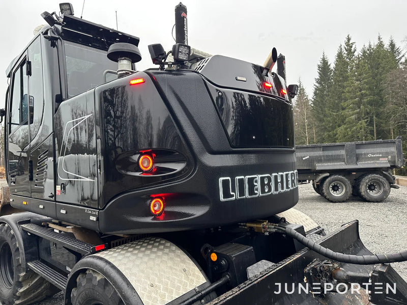 Hjulgrävare Liebherr 914 med vagn Randex XD 85
