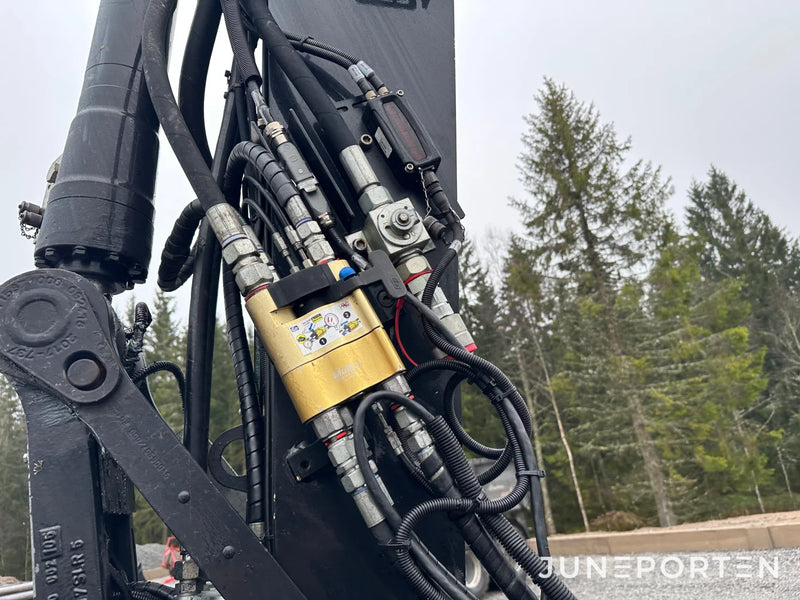 Hjulgrävare Liebherr 914 med vagn Randex XD 85