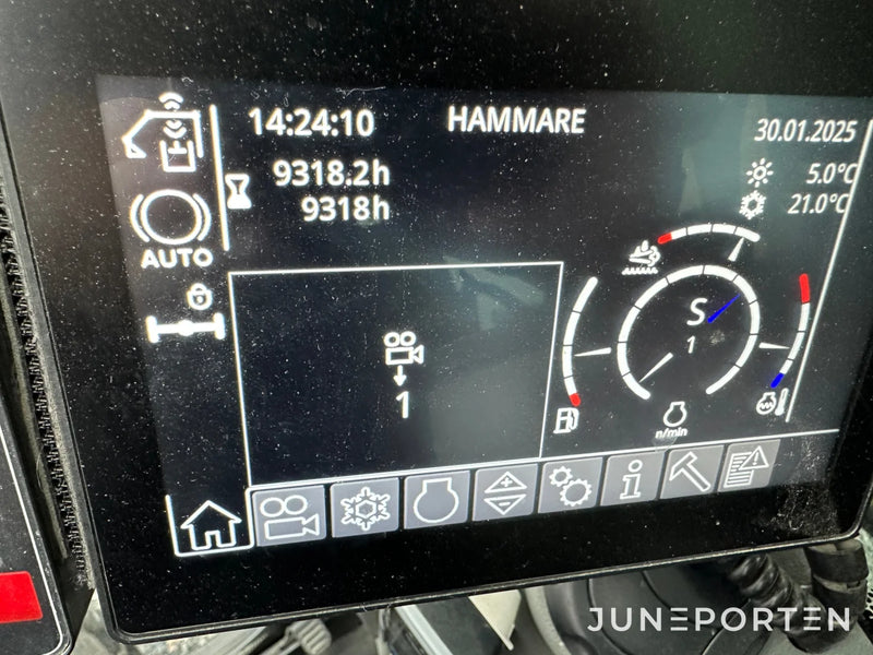 Hjulgrävare Liebherr 914 med vagn Randex XD 85