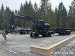 Hjulgrävare Liebherr 914 med vagn Randex XD 85