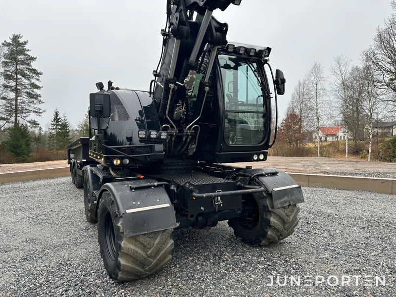 Hjulgrävare Liebherr 914 med vagn Randex XD 85