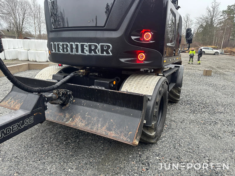 Hjulgrävare Liebherr 914 med vagn Randex XD 85