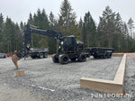 Hjulgrävare Liebherr 914 med vagn Randex XD 85