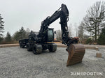 Hjulgrävare Liebherr 914 med vagn Randex XD 85
