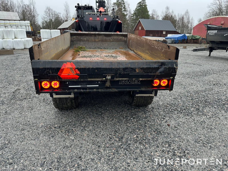 Hjulgrävare Liebherr 914 med vagn Randex XD 85