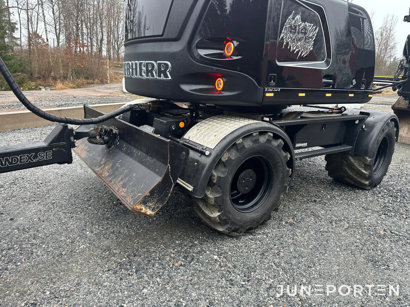 Hjulgrävare Liebherr 914 med vagn Randex XD 85