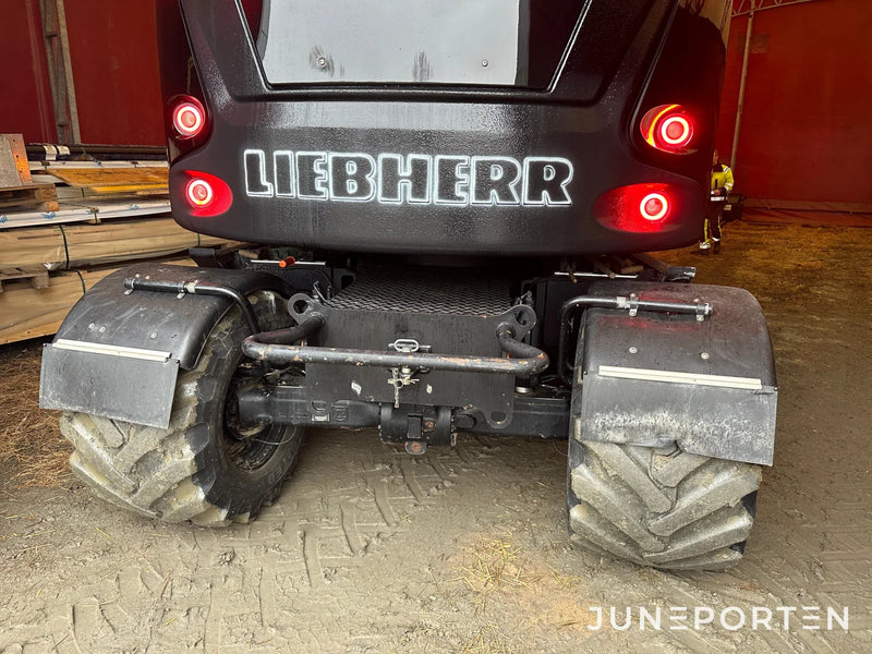 Hjulgrävare Liebherr 914 med vagn Randex XD 85