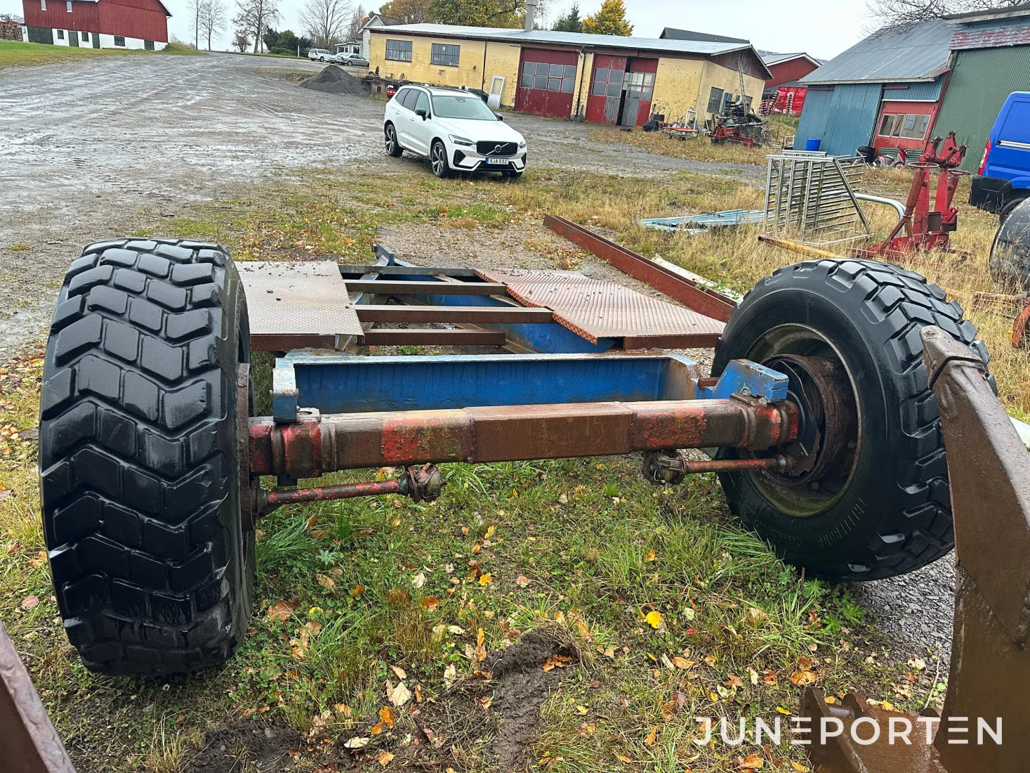 Maskintrailer 8 ton