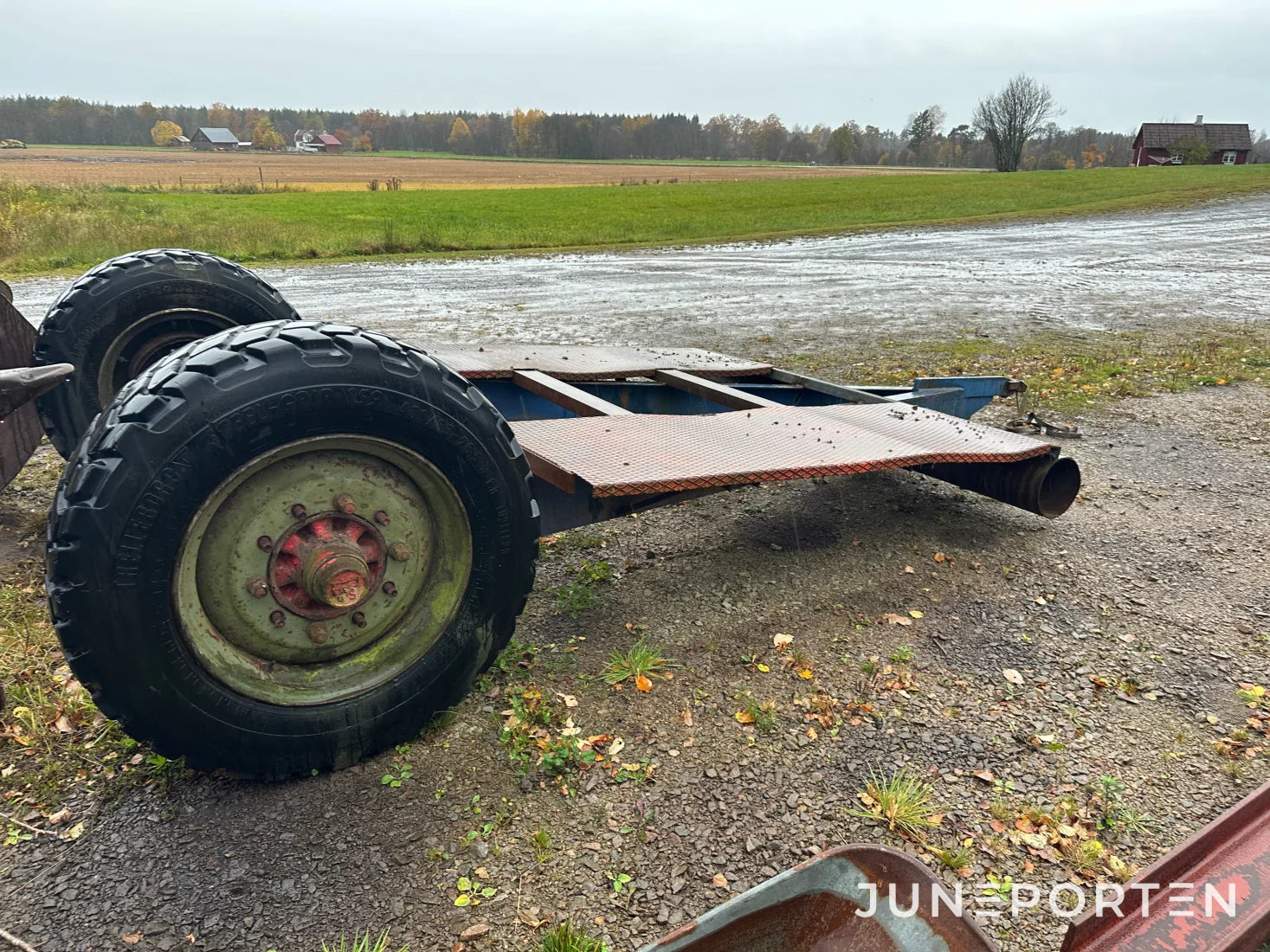 Maskintrailer 8 ton