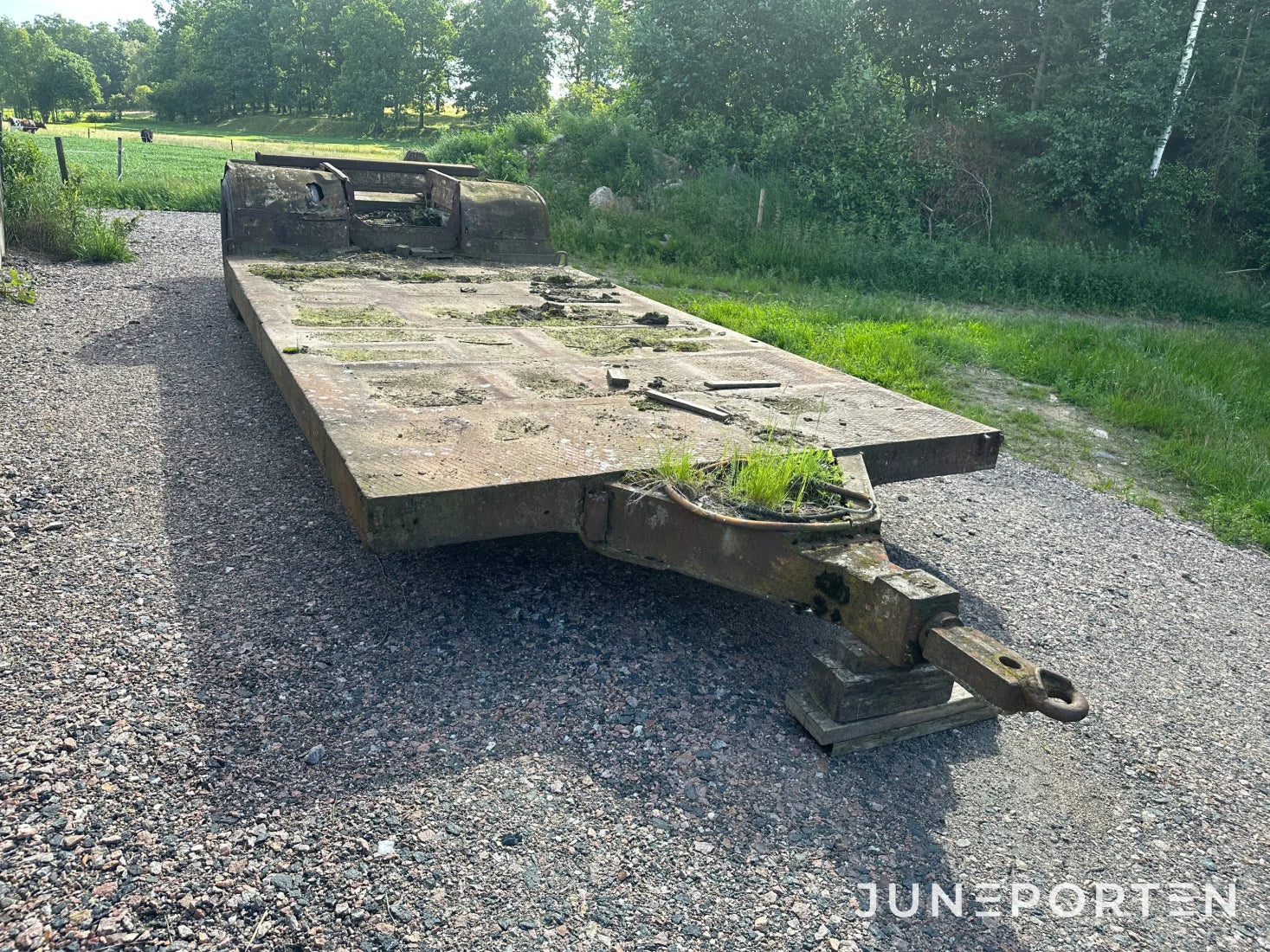 Maskintrailer 8 ton