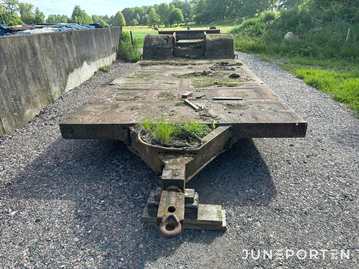 Maskintrailer 8 ton
