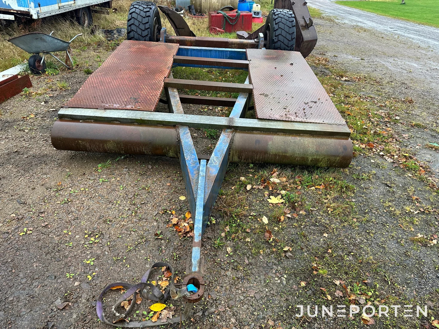 Maskintrailer 8 ton