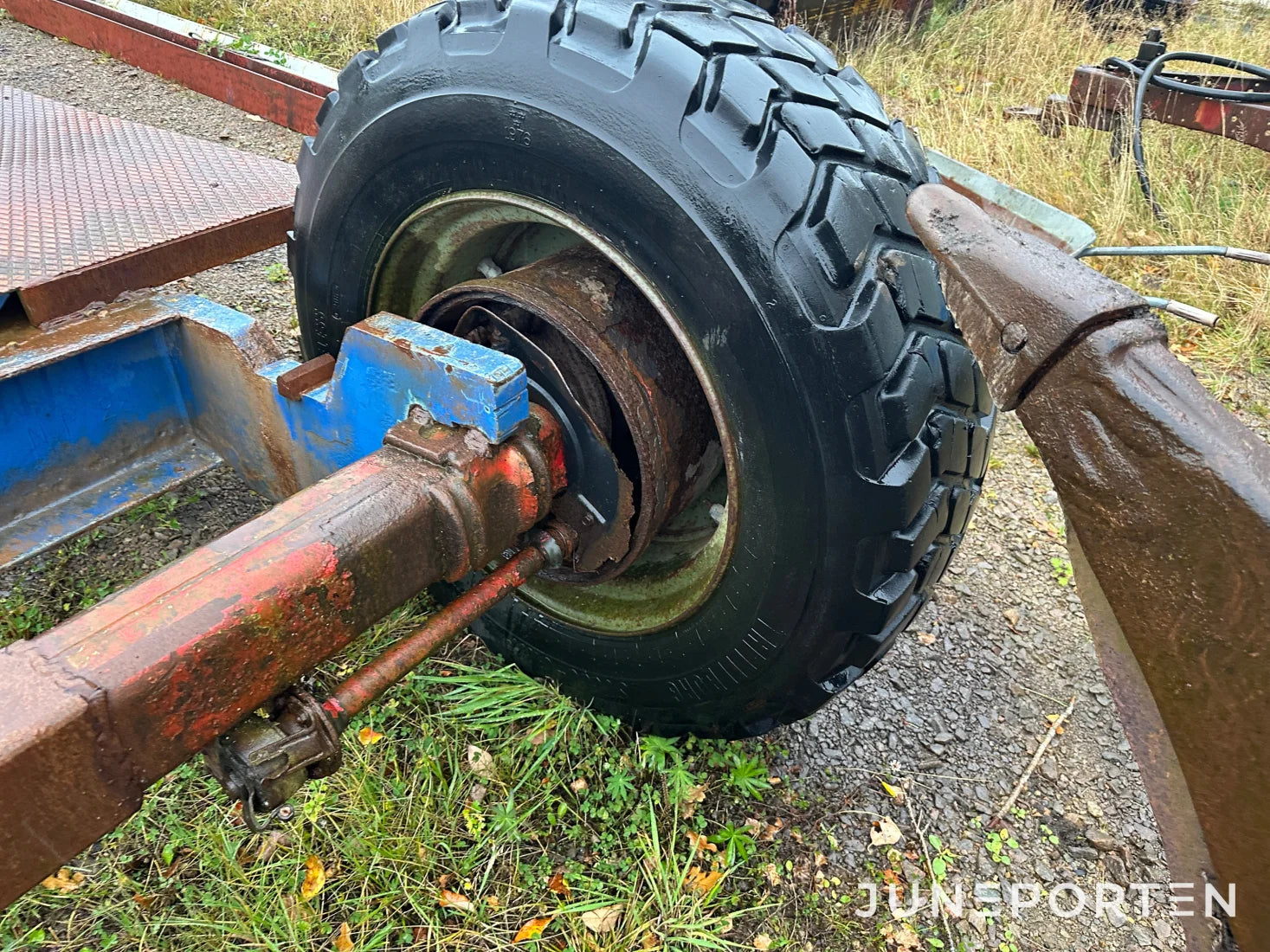 Maskintrailer 8 ton