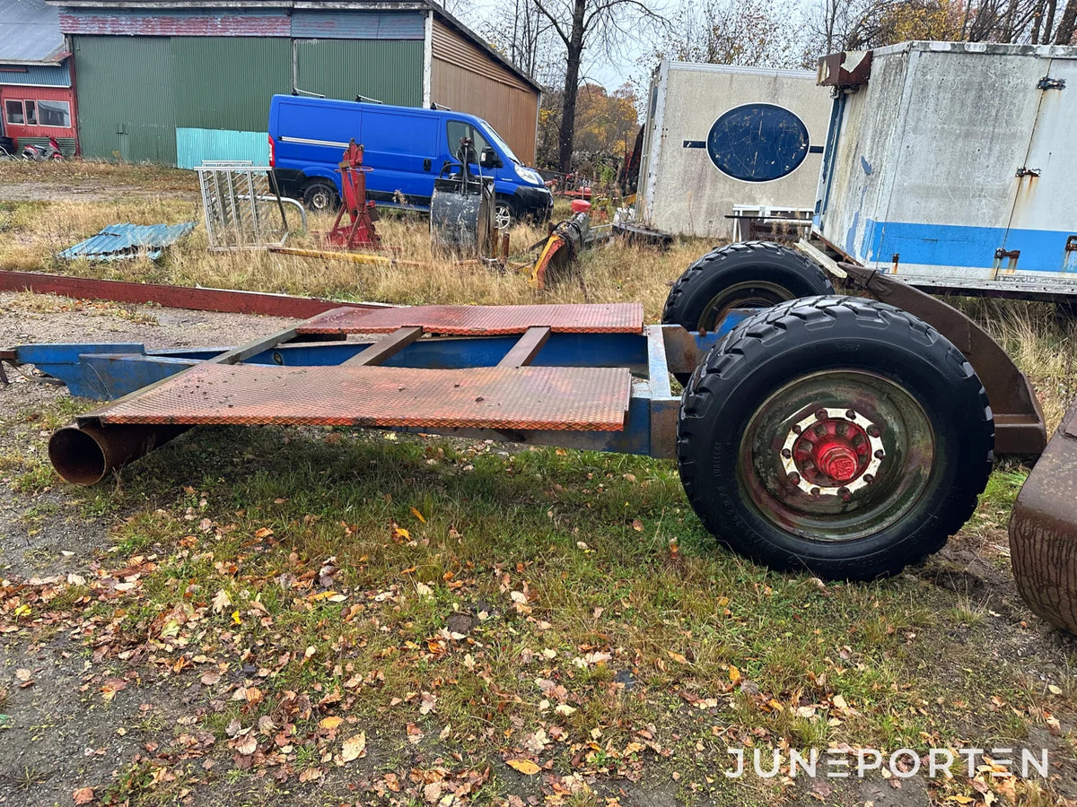 Maskintrailer 8 ton