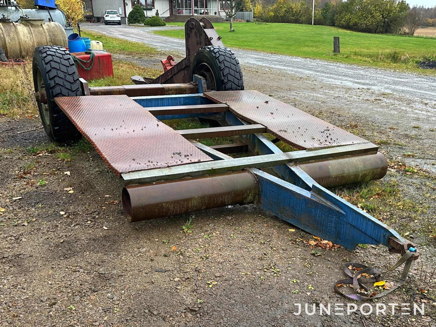 Maskintrailer 8 ton