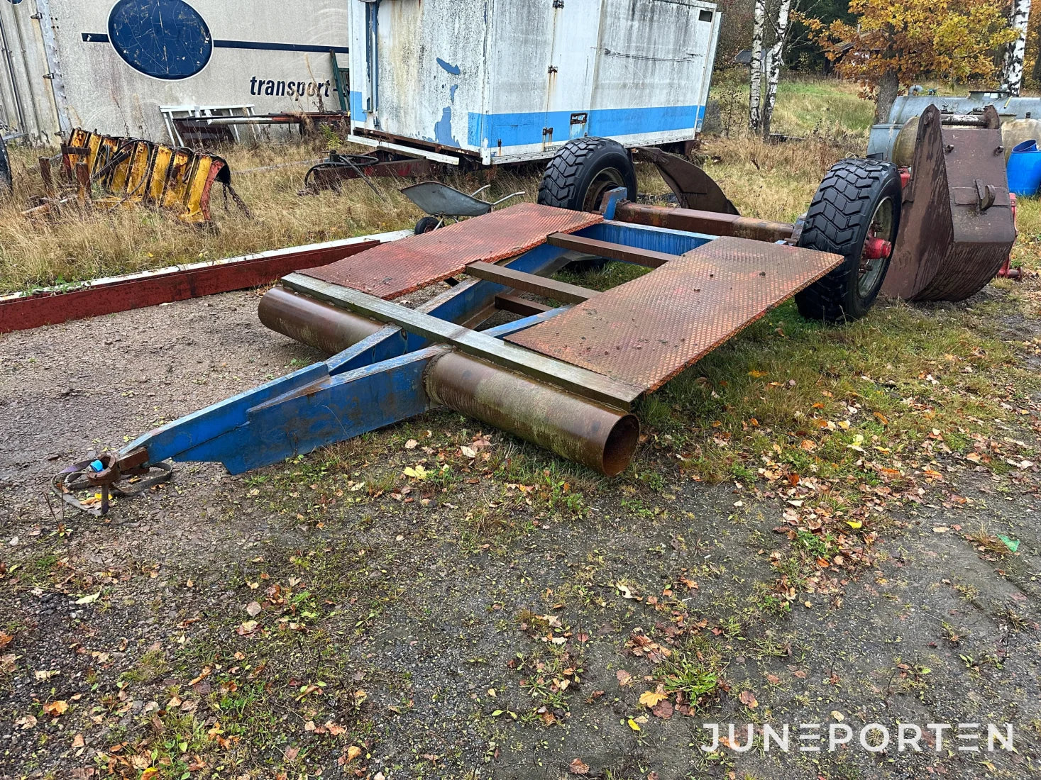 Maskintrailer 8 ton