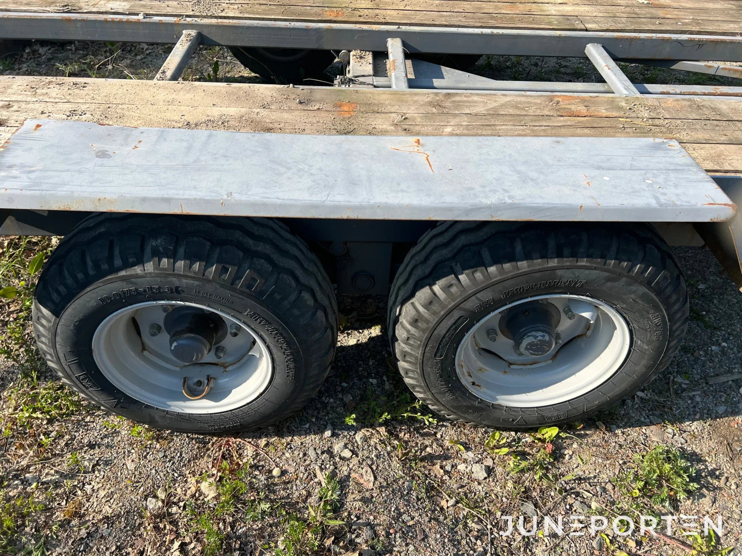 Maskintrailer GT5000 med tipp